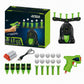 🥇Glow-In-The-Dark Floating Ball Shooting Game, Electric Hover Target Playset With Toy Guns For Kids🎯