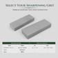🎉Save 50%! 🔪 Natural Whetstone 3000 Grit – Green Slurry & Single-Sided for Knives | Restore Razor-Sharp Edges at Home