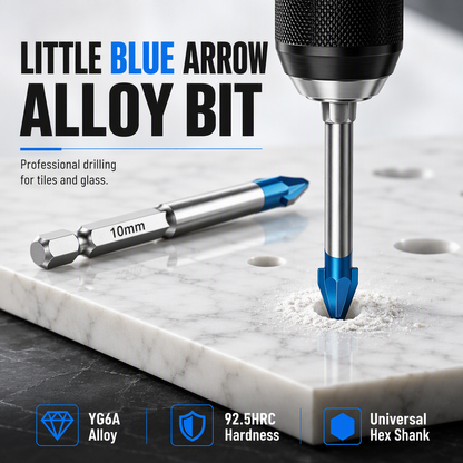⏰ 50%-OF🔥Hex Shank Carbide Drill Bit – Eccentric Design For Tile, Glass & Concrete🔧