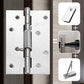 🚪✨ Stainless Steel Self-Closing Door Hinge – Built-In Spring Mechanism, Durable & Easy to Install for Home, Cabinet & DIY