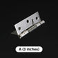 🚪✨ Stainless Steel Self-Closing Door Hinge – Built-In Spring Mechanism, Durable & Easy to Install for Home, Cabinet & DIY