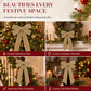 🎀 Large Velvet Christmas Bows –🎄 Luxurious Décor for Christmas Tree & Holiday Party | Reusable, Easy to Attach, Fits Any Setting🎁
