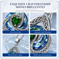 💎 Celtic Knot Birthstone Necklace – Heart Crystal Pendant 🎁 Perfect Meaningful Gift for Her
