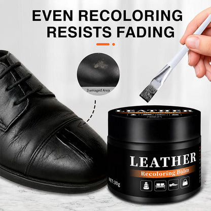 🎨 50% OFF! 👞All-Purpose Leather Colour Repair Balm – Restore Vibrant Colour to Shoes, Sofas, Jackets & Car Seats, Give Your Leather a Second Life ✨