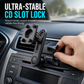 🚗 Car Phone Mount Holder – CD Slot & Air Vent Mount, Adjustable Gravity Design | Secure One-Hand Access for All Smartphones