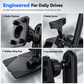 🚗 Car Phone Mount Holder – CD Slot & Air Vent Mount, Adjustable Gravity Design | Secure One-Hand Access for All Smartphones