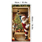 ⏳50% OFF⏰Christmas Door Cover🚪 – Instant Holiday Decor for Front Door, Home, Office & Party 🎅🎄