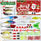 🎄 Christmas Fishing Lure Advent Calendar – Blind Box Set With Minnow, Popper & Spoon🎣
