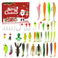 🎄 Christmas Fishing Lure Advent Calendar – Blind Box Set With Minnow, Popper & Spoon🎣