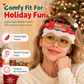 🦌Buy 1 Get Free 1! 🎄Stand Out At Every Party: Novelty Christmas Glasses – Funny Holiday Eyewear For Festive Fun👀