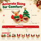 🦌Buy 1 Get Free 1! 🎄Stand Out At Every Party: Novelty Christmas Glasses – Funny Holiday Eyewear For Festive Fun👀