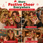 🦌Buy 1 Get Free 1! 🎄Stand Out At Every Party: Novelty Christmas Glasses – Funny Holiday Eyewear For Festive Fun👀