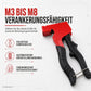 🔧Rivet Nut Gun for M3-M8 Hollow Wall Anchors – Forged Carbon Steel, Strong Fixings Made Easy 🏠