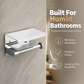 🧻Wall Mounted Stainless Steel Toilet Paper Holder – Rust-Resistant & Easy Install | Sleek, Durable Bathroom Essential🚽