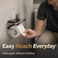 🧻Wall Mounted Stainless Steel Toilet Paper Holder – Rust-Resistant & Easy Install | Sleek, Durable Bathroom Essential🚽