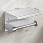 🧻Wall Mounted Stainless Steel Toilet Paper Holder – Rust-Resistant & Easy Install | Sleek, Durable Bathroom Essential🚽