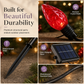 ⏳Second item half price✨ Solar Powered 5-in-1 Diamond Facet Bulb Ground Stake Lights – Garden, Courtyard & Holiday Decor💡