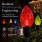 ⏳Second item half price✨ Solar Powered 5-in-1 Diamond Facet Bulb Ground Stake Lights – Garden, Courtyard & Holiday Decor💡