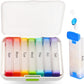 💊 Save 50%! 📅 7-Day Pill Organizer – Detachable & Travel-Ready Weekly Medicine Case with Divided Compartments for Pills, Vitamins & Supplements ✨