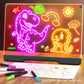 🔥 50% OFF!  🔋 Kids LED Acrylic Drawing Board – 30×20cm Rechargeable Glowing Message Pad with 7 Fluorescent Pens & Easy Wipe Clean – Creative Doodle Fun 🎨