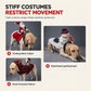🎅50% OFF🎁 Dog Christmas Costume – Santa Riding Outfit with Adjustable Chest Strap, Pet Holiday Clothes for Small Medium Dogs🐕