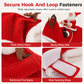 🎅50% OFF🎁 Dog Christmas Costume – Santa Riding Outfit with Adjustable Chest Strap, Pet Holiday Clothes for Small Medium Dogs🐕
