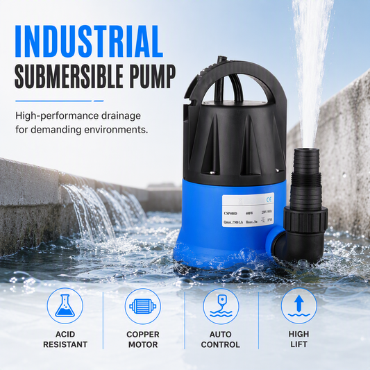 🔥LIMITED-TIME 50% OFF! ⏰450W Electric Submersible Clean Water Pump – Garden Irrigation & Drainage, Compact & Powerful ✨