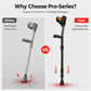⏳Limited-time 50% off🦯Folding Forearm Crutches – Shock-Absorbing Spring System, Reinforced Aluminum Shaft & Slip-Resistant Rubber Feet – Comfortable Mobility Aid for Recovery Support 🚶