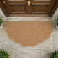 🚪 Anti-Slip Half-Circle Doormat – Absorbent, Durable & Easy-Clean Entryway Rug for Indoor & Outdoor Use ✨
