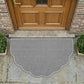 🚪 Anti-Slip Half-Circle Doormat – Absorbent, Durable & Easy-Clean Entryway Rug for Indoor & Outdoor Use ✨