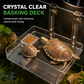 🐢 Save 50%!🔥 Hanging Turtle Basking Platform – Adjustable & High-Level Tank Ready, Aquarium Turtle Dock for Basking & Resting ✨