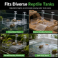 🐢 Save 50%!🔥 Hanging Turtle Basking Platform – Adjustable & High-Level Tank Ready, Aquarium Turtle Dock for Basking & Resting ✨