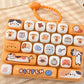 ⏳50% OFF ! 🔑 Keyboard Button Keychain – Cute Fidget Stress Relief Keyring, Portable Clicker Toy for Keys, Bags & Gifts⌨️