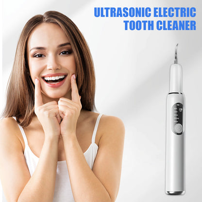 🎉New Product Launch！🔥🦷 Portable Ultrasonic Teeth Cleaner ✨ Tartar & Stain Remover Kit for Home Oral Care – Compact, Easy-to-Use Dental Cleaning Tool