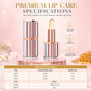 🌸 50% OFF NOW! 🌸 Gold Foil Temperature Color Changing Lip Balm💄 – Moisturizing Custom Pink Tint with Glossy Gold Finish ✨
