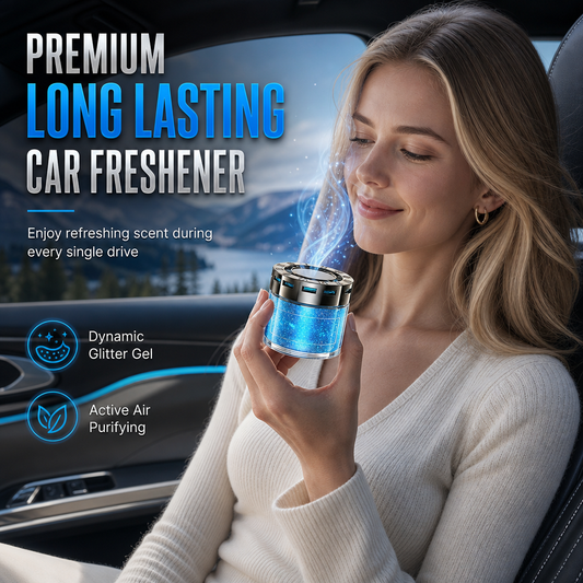 🚗 Save 50%! 🌸 Solid Car Air Freshener – Essential Oil Balm, Long-Lasting Fresh Scent for Car, Home & Office ✨