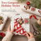 ⏳Holiday Offers🎄Christmas Highland Cow & Floral Gift Wrapping Paper Roll – 43x500cm Holiday Present Wrap for Christmas Gifts, Parties & Crafting ✨