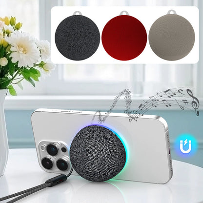 🧲 Magnetic Portable Mini Wireless Bluetooth Speaker🎵 – Compact, Travel-Friendly & Easy to Pair with Phone, Tablet & Laptop ✨