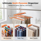 🔥50% OFF 👖 Multi-Layer Space-Saving Pants Hanger – Vertical Closet Organizer for Jeans, Trousers, Scarves & Ties, Compact Wardrobe Storage Rack ✨