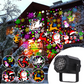 📢Festive Sale!!  🎄Rotating LED Christmas Pattern Projector Light💡 – Bring Christmas Magic to Your Walls & Ceiling ✨