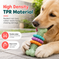 📢📢50% OFF !! ⏰🐕Durable TPR Bone-Shaped Dog Chew Toy – Bite-Resistant & Teething-Friendly for Large Dogs 🦴