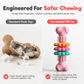 📢📢50% OFF !! ⏰🐕Durable TPR Bone-Shaped Dog Chew Toy – Bite-Resistant & Teething-Friendly for Large Dogs 🦴