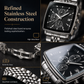 🔥Only £24.99！！⌚ Men's Business Quartz Watch – Stainless Steel Band, Waterproof Design, Luminous Hands & Date Display, Classic Office & Daily Wristwatch ✨