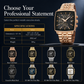 🔥Only £24.99！！⌚ Men's Business Quartz Watch – Stainless Steel Band, Waterproof Design, Luminous Hands & Date Display, Classic Office & Daily Wristwatch ✨