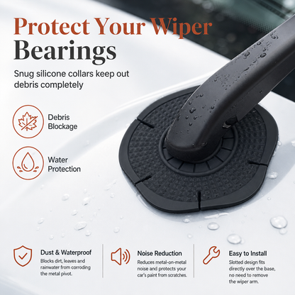 ⏳🔥50% OFF! ⏰Universal Windscreen Wiper Hole Protective Cover – Keep Leaves & Debris Out, Protect Your Wiper Mechanism 🚗🍂