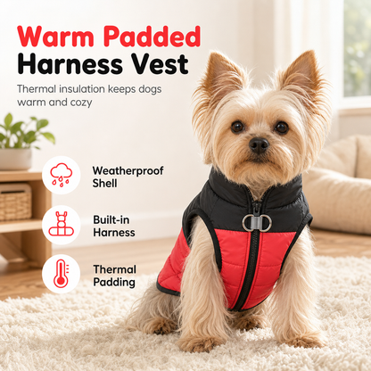 🔥50% -SAVE 🐶 Warm Dog Autumn & Winter Coat – Thickened Windproof Pet Vest for Small, Medium & Large Dogs ✨