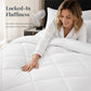 🔥50% 0FF !!!🛏️ 3-Piece Quilted Comforter Set with Shams – Soft All-Season Bedding ✨