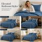 🔥50% 0FF !!!🛏️ 3-Piece Quilted Comforter Set with Shams – Soft All-Season Bedding ✨