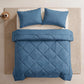🔥50% 0FF !!!🛏️ 3-Piece Quilted Comforter Set with Shams – Soft All-Season Bedding ✨