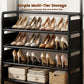 ⌛️50% OFF!!!🏠 Multi-Functional Entryway Shoe & Coat Rack – Space-Saving Hallway Organizer with Hooks & Shelves👖